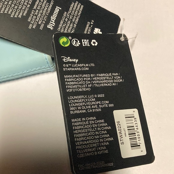 Star Wars Blue Bags Yoda Character Wallet - Picture 4 of 6